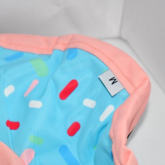 Supet Inflatable Dog Cone Collar | Soft Donut ECollar Alternative for MEDIUM - Picture 3 of 3